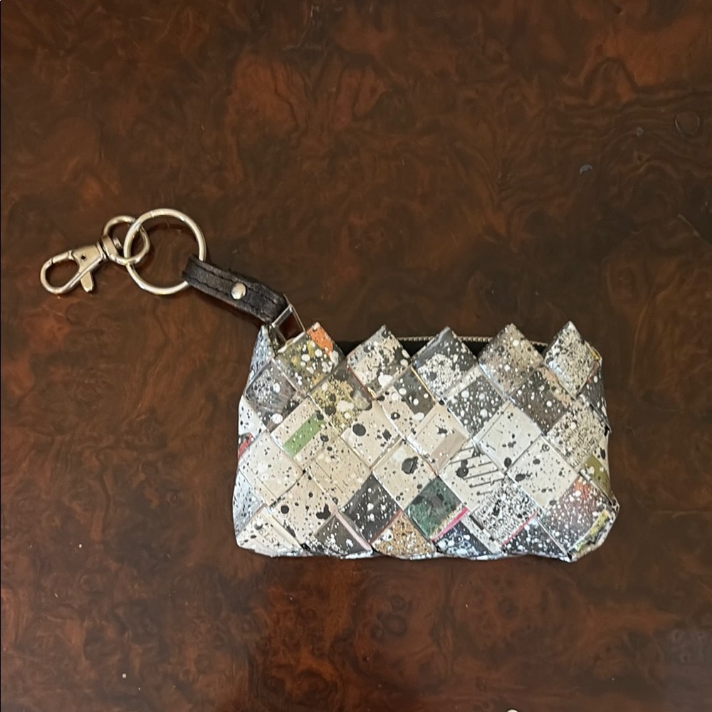 Nahui Ollin Artistic Black and White Coin Purse